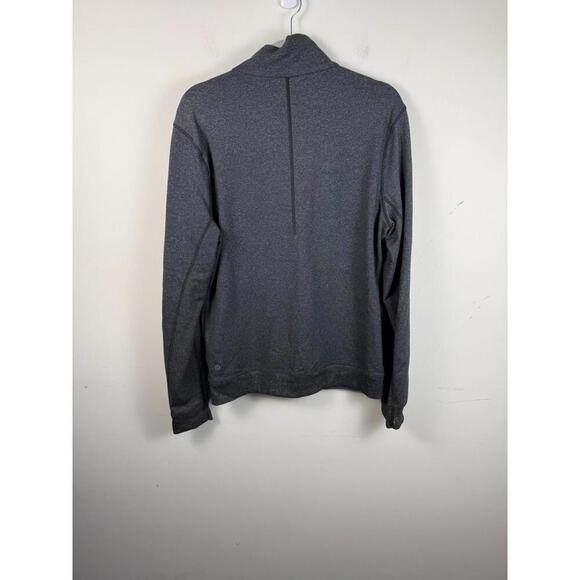 Lululemon Men's PrePost Jacket Heathered Black Gray Size M Full Zip - Picture 3 of 7